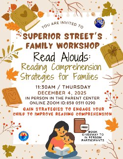 Read aloud flyer